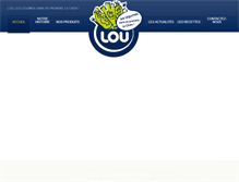 Tablet Screenshot of lou-legumes.com